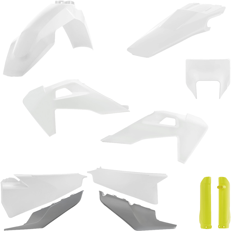 FULL PLASTIC KIT HUS ORIGINAL '22 Husqvarna TE 300i FE 250 FE 350 FE 450 FE 501 TE 250i TE 150 FE 350S FE 501S TE 150i TE 300i Rockstar Edition 2020-2023