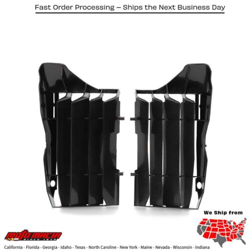RADIATOR LOUVERS  BLACK Honda CRF250R 2020-2021 Honda CRF250RX 2020-2021