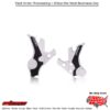 X-GRIP FRAME GUARD WHITE/BLACK  Honda CRF1100L2 Africa Twin Adventure Sports 2020-2021 Honda CRF1100L2D Africa Twin Adventure Sports DCT 2020-2021 Honda CRF1100L Africa Twin 2020-2021 Honda CRF1100LD Africa Twin DCT 2020-2021