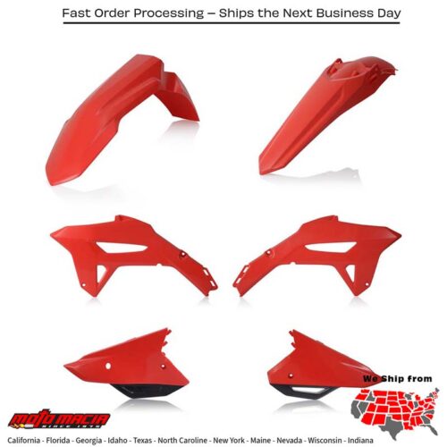 PLASTIC KIT  ORIGINAL '21 Honda CRF450R W.E. CRF450R CRF250R 2021-2024