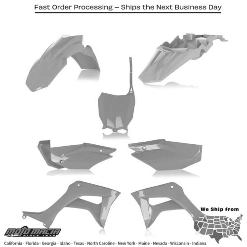 FULL PLASTIC KIT  GREY Honda CRF110F 2019-2021
