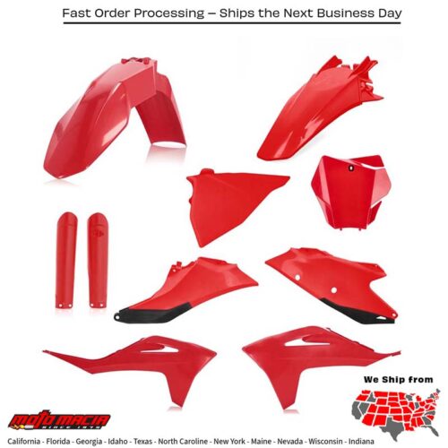FULL PLASTIC KIT GAS/KTM ORIGINAL '21 Gas Gas Gas-Gas MC 125 MC 250F MC 450F EX 250F EX 350F EX 450F EX 300 MC 250 MC 350F EX 250 2021-2023