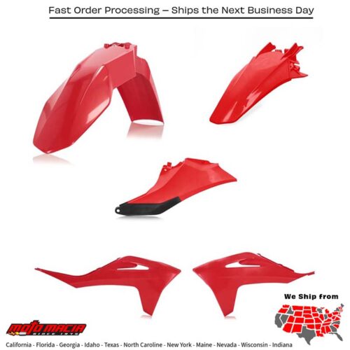 PLASTIC KIT GAS RED Gas Gas Gas-Gas EC 300 EC 250 EC 250F EC 350F 2021-2023