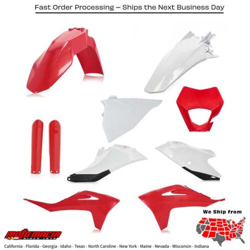 FULL PLASTIC KIT GAS ORIGINAL Gas Gas Gas-Gas EC 300 EC 250 EC 250F EC 350F 2021-2023