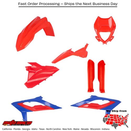 FULL PLASTIC KIT RED/BLUE BETA Beta 125 RR (2T) 200 RR (2T) 250 RR (2T) 300 RR (2T) 350 RR 390 RR 430 RR 480 RR 125 RR (RE) 200 RR (RE) 250 RR (RE) 300 RR (RE) 350 RR (RE) 390 RR (RE) 430 RR (RE) 480 RR (RE) 2023-2024