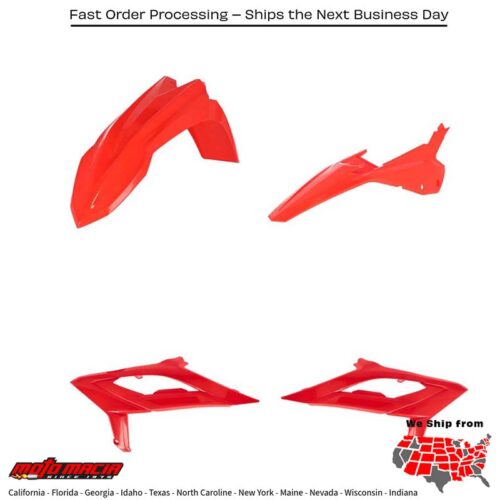 PLASTIC KIT BETA RED Beta 300 RX (2T) 2023-2024