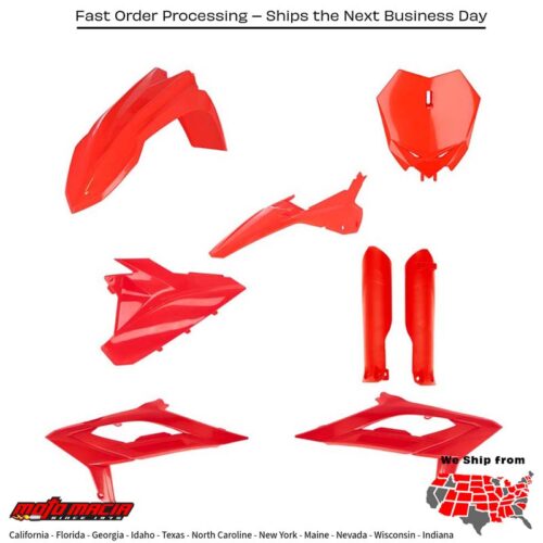 FULL PLASTIC KIT BETA RED Beta 300 RX (2T) 2023-2024