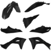 PLASTIC KIT  BLACK Kawasaki KX450F KX450X 2024
