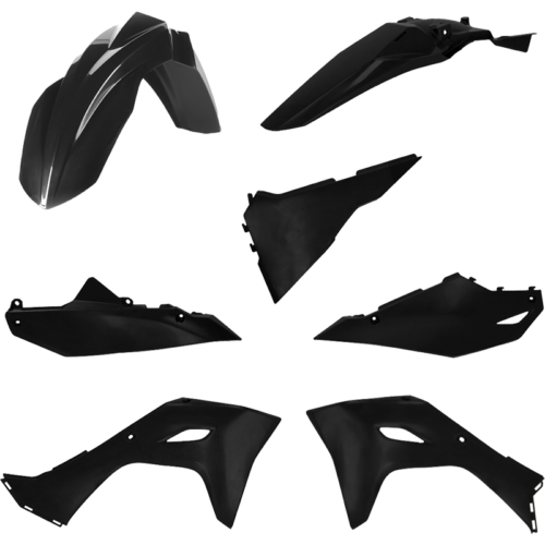 PLASTIC KIT  BLACK Kawasaki KX450F KX450X 2024