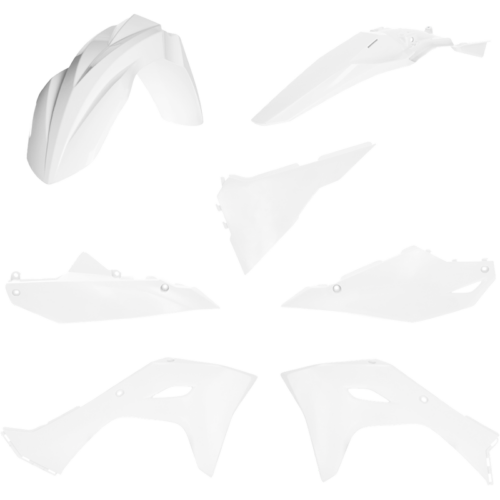 PLASTIC KIT  WHITE Kawasaki KX450F KX450X 2024