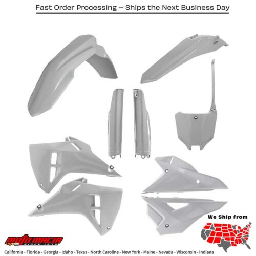 PLASTIC KIT FULL GREY Honda CRF450RX CRF250RX CRF450R CRF250R 2025