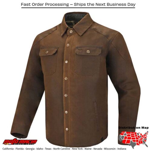 Rambler Waxctn Shrt Brn
