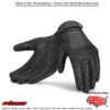 Nova Wmn Lthr Glove Blk