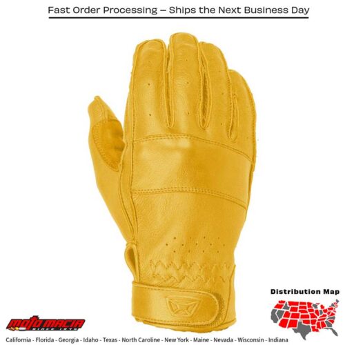 Ranch Deerskin Glove Nat