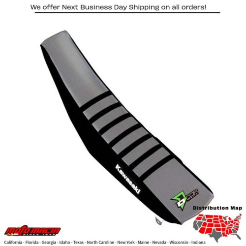 SEAT COVER BLACK/GREY W/RIBS Kawasaki KX250F KX450F 16-19