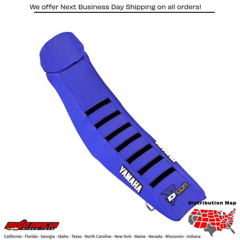 Seat Cover Blue W/Ribs Yamaha Yz450f 2018-2019 Yz250f 2019