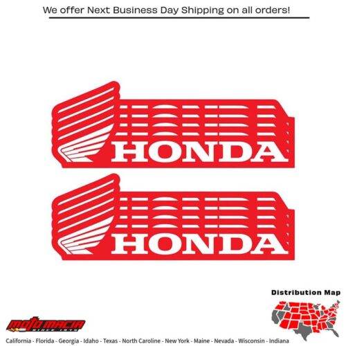 6" HONDA DECAL 10 PK