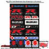SUZUKI STREET DECAL SHEET