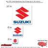 SUZUKI ICON DECAL 12" SQUARED