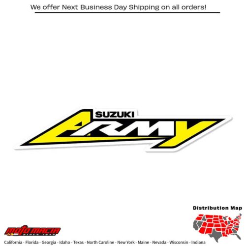 SUZUKI ARMY 24" DECAL