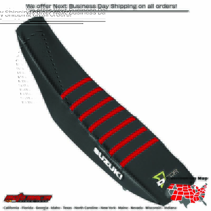 SEAT COVER BLACK/RED