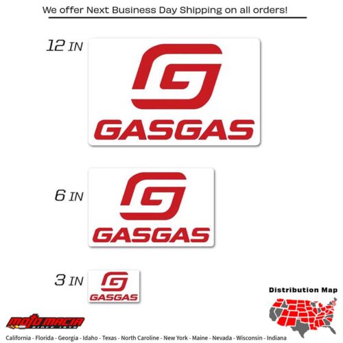 GASGAS ICON DECAL 3 SQUARED