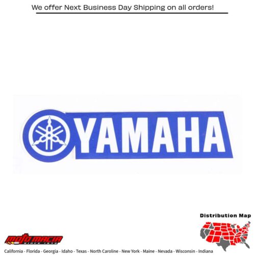 6" YAMAHA DECAL SHEET