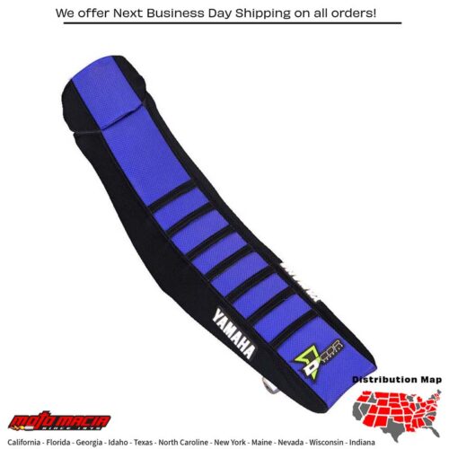 SEAT COVER BLACK/BLUE/BLACK Yamaha YZ250X YZ125 YZ250 02-19