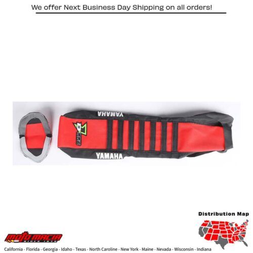 SEAT COVER BLACK/RED/BLACK
