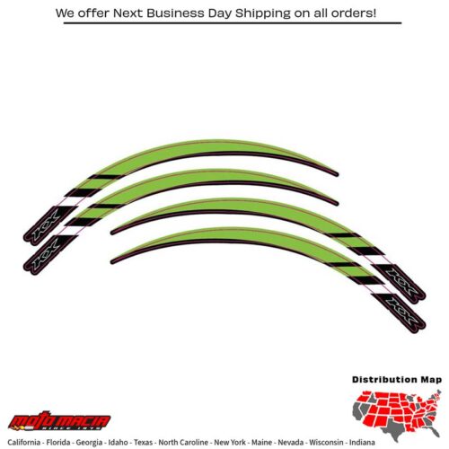 TEAM KAWASAKI RIM DECAL KIT