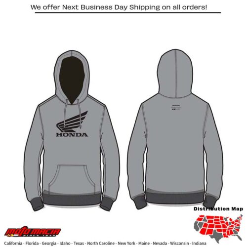 HONDA WING SWEATSHIRT GREY