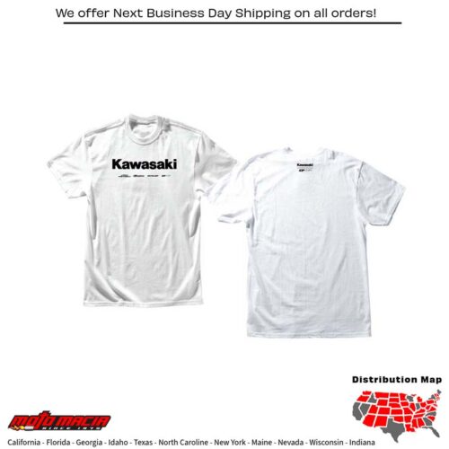 KAWASAKI RACING TSHIRT WHITE