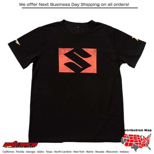 SUZUKI BOLD TSHIRT BLACK
