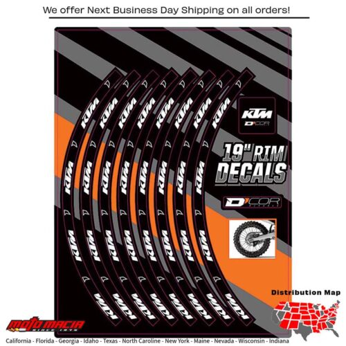 RIM DECALS 19" KTM LOGO REAR