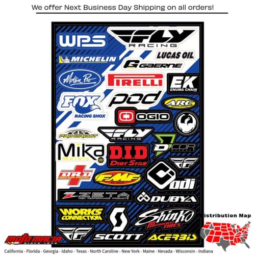 WPS LOGO DECAL SHEET