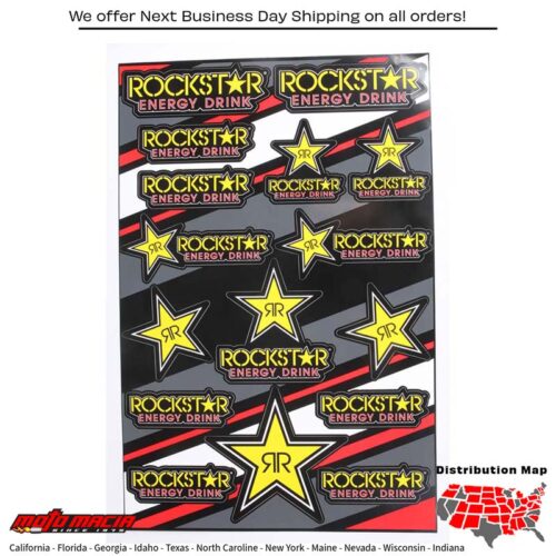 FLY/ROCKSTAR DECAL SHEET