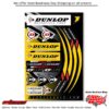 DECAL SHEET 12 MIL DUNLOP DECAL SHEET 12 MIL DUNLOP