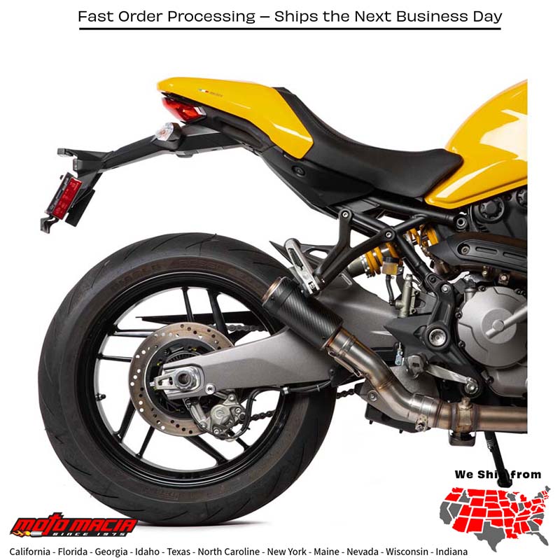MGP STINGER SLIP-ON MATTE CARBON DUC Ducati Monster 821 2015-2022 Ducati Monster 821 Dark 2015-2016 Ducati Monster 821 Stripe 2015-2017 Ducati Monster 1200 S Stripe 2015-2015 Ducati Monster 1200 2014-2022 Ducati Monster 1200 S 2014-2022 Ducati Monster 821