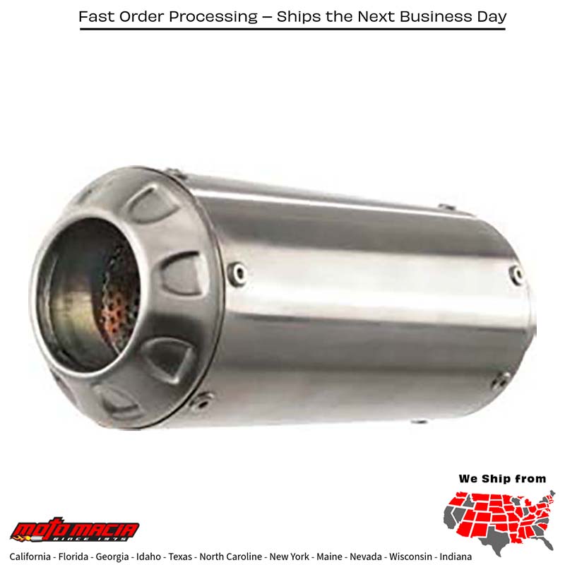 MGP EXHAUST SLIP-ON STAINLESS CAN Ducati Scrambler Full Throttle 2015-2018 Ducati Scrambler Classic 2015-2018 Ducati Scrambler Urban Enduro 2015-2016 Ducati Scrambler Icon 2015-2018 Ducati Scrambler Sixty2 2016-2017 Ducati Scrambler Flat Track Pro 2016-201