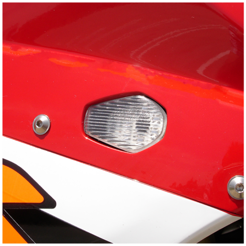 FLUSH MOUNT SIGNAL TS CLEAR Suzuki GSX-R1000 2003-2004 Suzuki GSX-R600 2004-2005 Suzuki GSX-R750 2004-2005