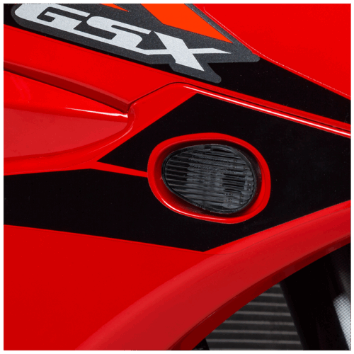 FLUSH MOUNT SIGNAL TS SMOKE Suzuki GSX-R1000 2017-2023 Suzuki GSX-R1000R 2017-2022 Suzuki GSX-R1000X 2019-2019 Suzuki GSX-R1000 ABS 2018-2018