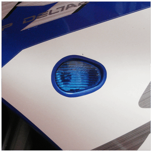 FLUSH MOUNT SIGNAL TS BLUE Yamaha YZF-R1 2002-2014 Yamaha YZF-R1 LE 2006-2010 Yamaha YZF-R6 2003-2016 Yamaha YZF-R6S 2006-2010