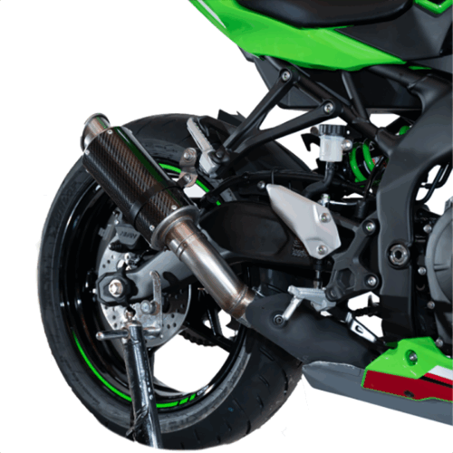 MGP EXHAUST SLIP-ON CARBON  Kawasaki ZX400 Ninja ZX-4RR KRT Edition 2023-2023