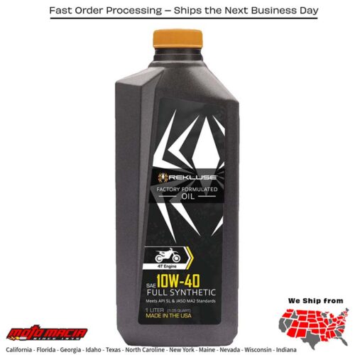 FULL SYN 4T ENGINE OIL 10W40 1 LT   -
