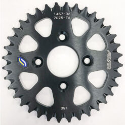 REAR SPROCKET ALUMINUM 36T-420 BLK COB  Cobra CX50 BW 2010-2015 Cobra CX50 Jr 2007-2019 Cobra CX50 Sr 2007-2017 Cobra CX50 P3 2017-2019 Cobra CX50 F.W.E. 2017-2019
