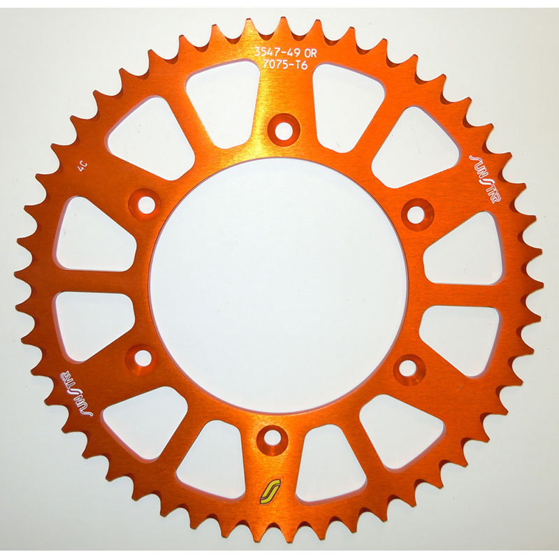 REAR SPROCKET ALUMINUM 51T-520 ORG HUS/HUSQ/KTM KTM 150 XC-W 2017-2018 KTM 350 EXC-F 2013-2017 KTM 500 XCF-W 2012-2016 KTM 350 XCF-W 2012-2016 KTM 350 XC-F 2012-2018 KTM 150 XC 2010-2015 KTM 350 SX-F 2011-2018 KTM 250 SX 1993-2018 KTM 250 SX-F 2005-2018 K