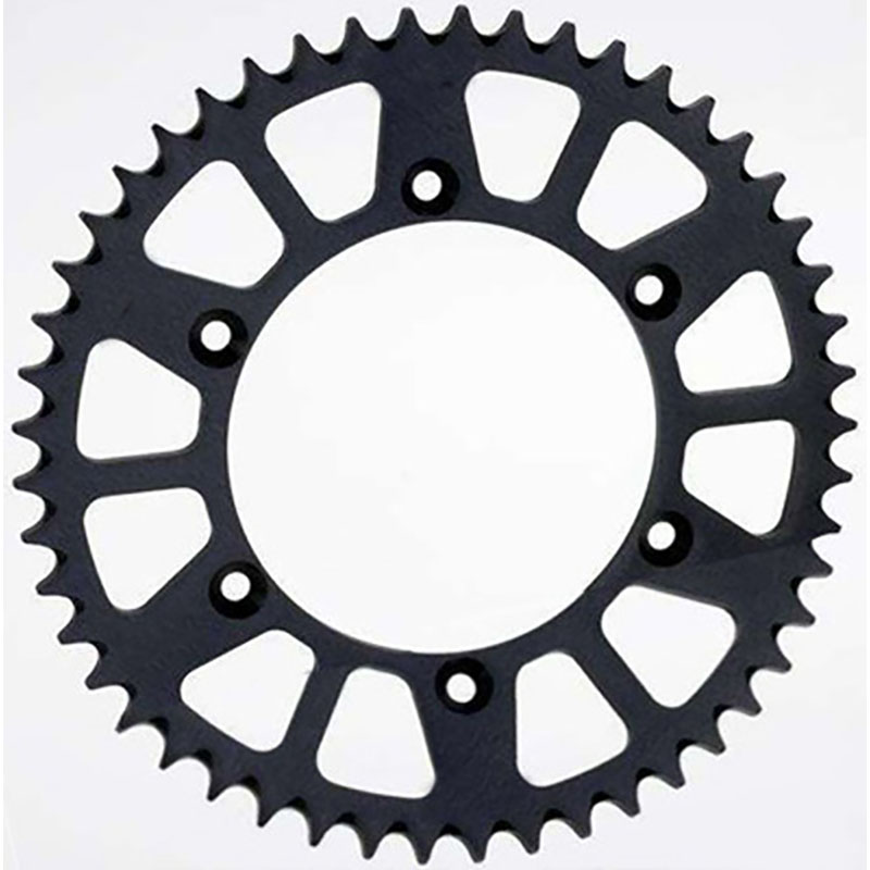 REAR SPROCKET ALUMINUM 51T-520 BLK Honda CRF450RX 2017-2022 Honda CR500R 1984-2001 Honda CRF450R 2002-2022 Honda CRF250R 2004-2022 Honda CRF150F 2003-2017 Honda CRF230F 2003-2019 Honda CRF230L 2008-2009 Honda CRF230M 2009-2009 Honda CRF250X 2004-2017 Hon