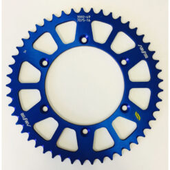 REAR SPROCKET ALUMINUM 48T-520 BLU HON/  Yamaha YZ250FX 2015-2020 Yamaha YZ250X 2016-2022 Yamaha YZ450FX 2016-2021 Honda XR200R 1984-2002 Honda XR250R 1984-1989 Yamaha WR250R 2008-2020 Yamaha WR250X 2008-2011 Yamaha YZ125 1999-2022 Yamaha YZ250 1999-2022 Y