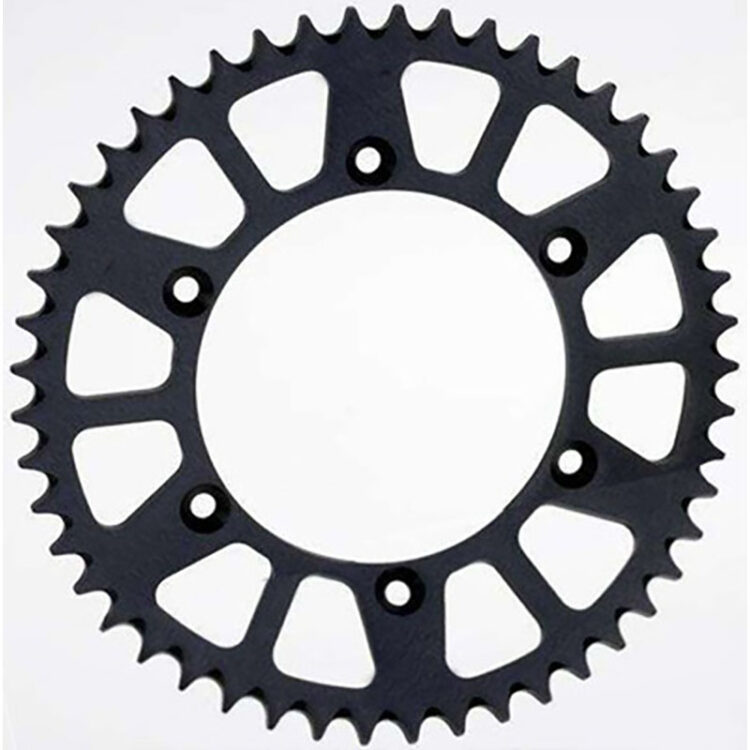 REAR SPROCKET ALUMINUM 48T-520 BLK /SUZ  Kawasaki KLX250S 2009-2014 Kawasaki KLX250SF 2009-2010 Kawasaki KX250F 2004-2020 Kawasaki KX450F 2006-2020 Kawasaki KLX450R 2008-2019 Kawasaki KLX300R 1997-2007 Kawasaki KX250 1985-2007 Kawasaki KDX 200 1986-2006 Ka