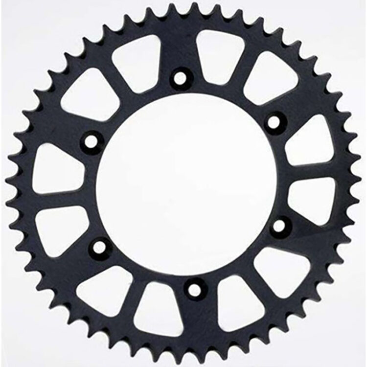 REAR SPROCKET ALUMINUM 49T-520 BLK /SUZ  Kawasaki KLX250S 2009-2014 Kawasaki KLX250SF 2009-2010 Kawasaki KX250F 2004-2020 Kawasaki KX450F 2006-2020 Kawasaki KLX450R 2008-2019 Kawasaki KLX300R 1997-2007 Kawasaki KX250 1985-2007 Kawasaki KDX 200 1986-2006 Ka